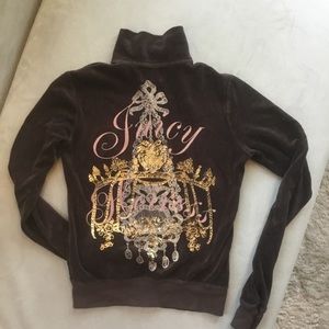 Juicy Couture Velour Terry tracksuit Jacket-XSP34